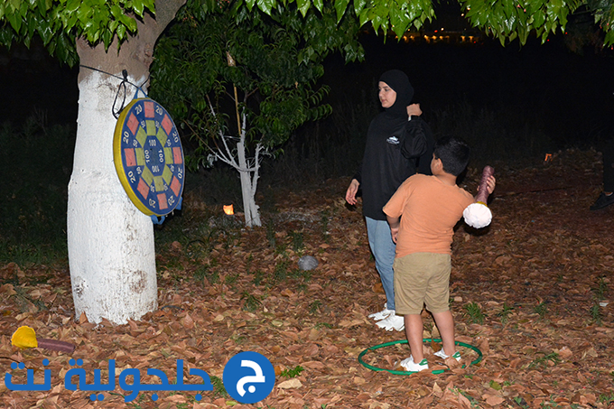 فعاليات ليلية باحضان الطبيعة في وادي قانا في جلجولية